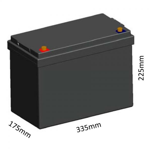 Quality 12.8Volt 200Ah 1280Wh Lead Acid Battery Replacement 4500 Cycles Life for sale