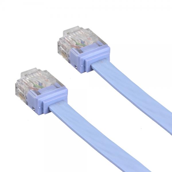 Quality RJ45 Ethernet Cat5e Flat Cable HDPE BC For Instrumentation Stranded for sale