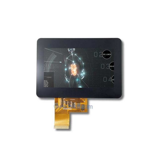 Quality High Brightness Ips 4.3 Inch Touch Screen 480xrgbx272 Resolution 4.3 Inch 24bits for sale
