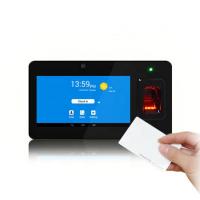 china 4 Core CPU 7-Inch SMS Function Fingerprint Time Attendance System