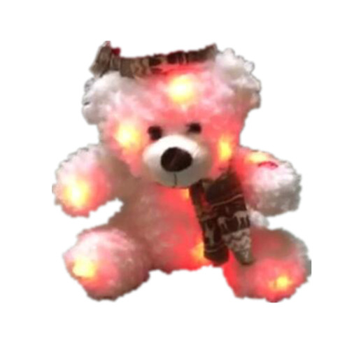 Quality 0.3M 11.8in Light Up Musical Stuffed Animal Soft Toy Night Light Hypoallergenic for sale