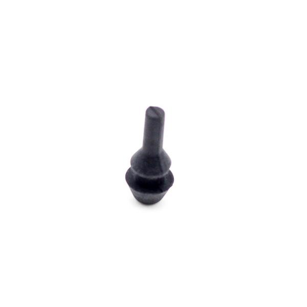 Quality Black FKM HNBR Rubber Cap Plugs Heat Resistance Rubber Blanking Caps for sale