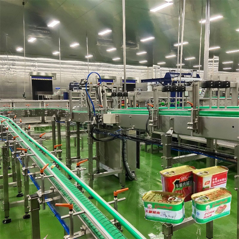 Quality Automatic Canned Lamb Meat Production Line Canned Corned Beef Production Line for sale