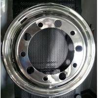 China Scania Truck Wheel Covers , 304 Stainless Steel Bus 22.5 Wheel Simulators factory