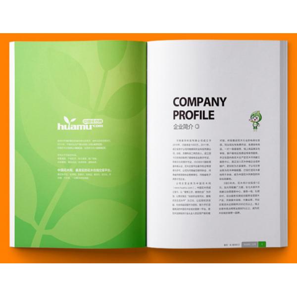 Quality CMYK Pantone Officeworks Booklet Printing A4 Landscape Booklet Printing for sale