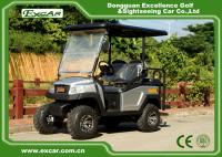 China SUV 4 Seat Hunting Electric Golf Carts With Trojan Battery 48V factory