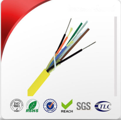 Quality Kevlar Strengthen Multi Cores Strand Fiber Optic Cable For FTTB Indoor Cable for sale