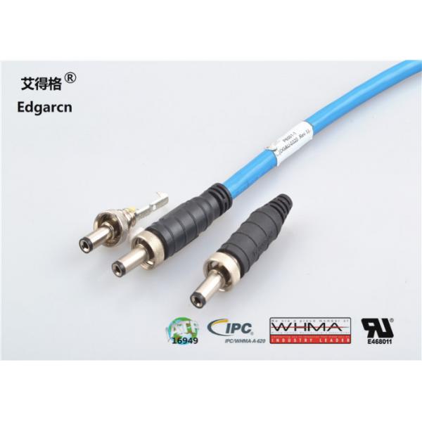 Quality Industrial Custom Cable Assemblies Dc Power Cord Cable Cigarette Ce Rohs Listed for sale