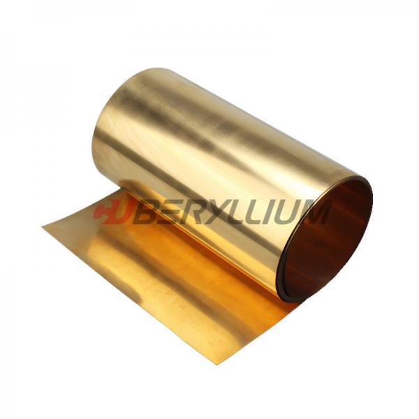 Quality Cube 2 Beryllium Copper Strip C17200 Alloy 25 Tensile Strength High For Spring Connectors for sale