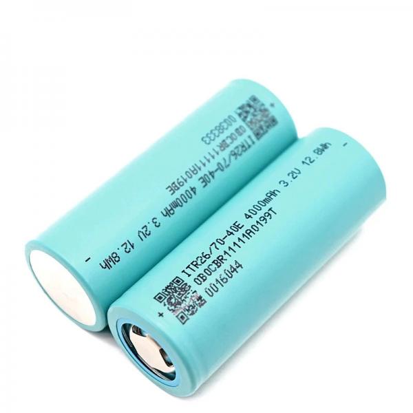Quality 3.2V 4000mAh 26700 LiFePO4 Battery Cells For Solar Power Backup System for sale