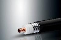China 1-5/8 Inches Helix Copper Tube RF Coaxial Cable , 1-5/8 Inches PE Jacket RF Feeder Cable For Metro Stations factory