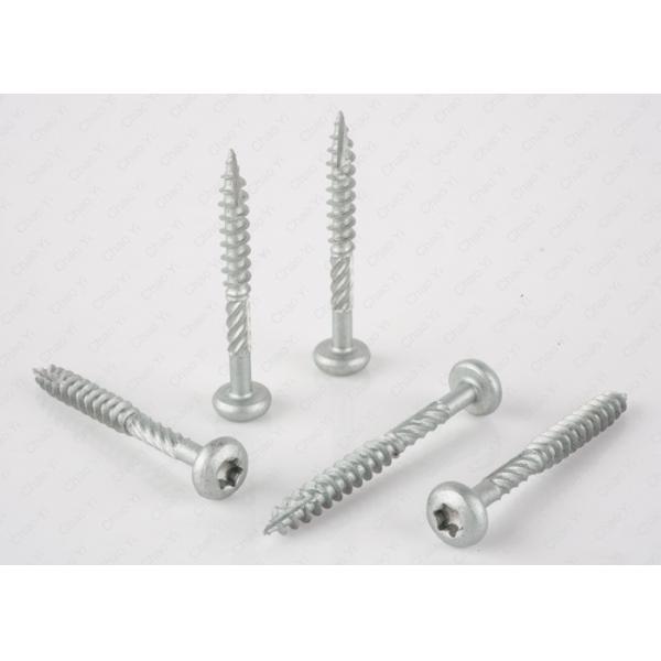 Quality Pan Head Self Tapping Screws For Particle Board Cabinets Kurnl On Shank T20 Bit for sale
