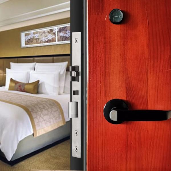 Quality Safe Electronic Smart Hotel Lock / Hotel Room Security Door Locks for sale