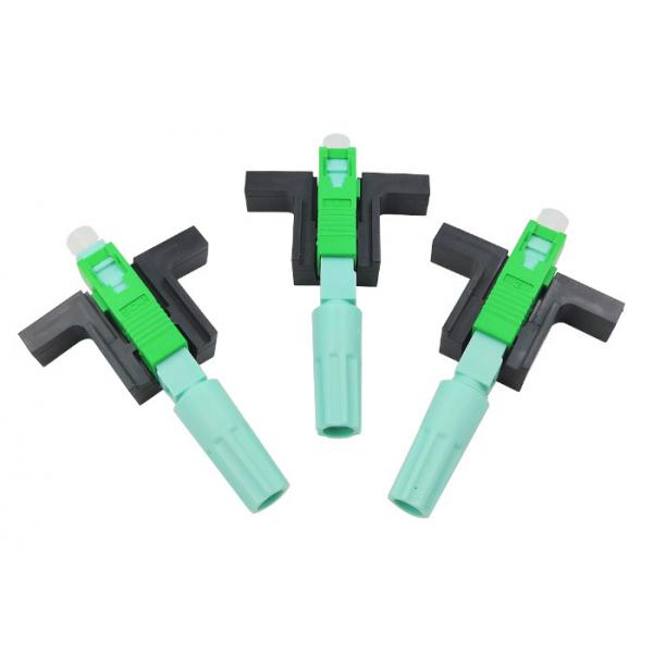 Quality Low Loss 0.3dB Fast Connector T Type  Connect Fiber Optic Connectors SC/APC One Year Warranty for sale