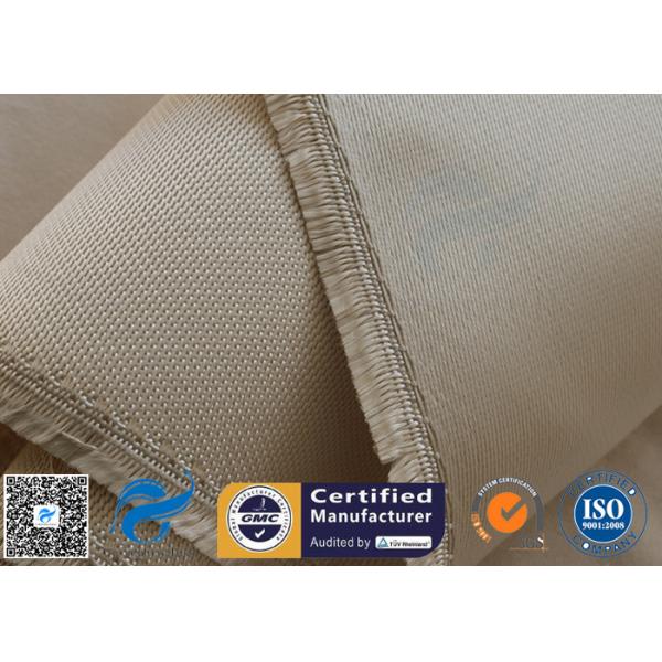 Quality Brown 800℃ Silica Fabric High Temp 1200GSM 50M Roll Anti Corrosion Sealing for sale