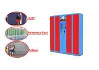 China 24 Hours Rental Baggage Locker With Touch Screen , Storage Electronic Lockers For Airport factory