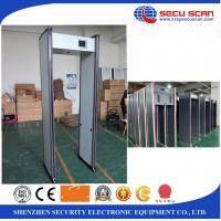 China 24 Zones Walk Through Metal Detector / Metal Detector Gate 8w factory