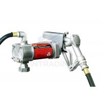 China Steel 12V Gasoline Fuel Transfer Pump With 15GPM Flow Rate / Electric Gear Pump for sale