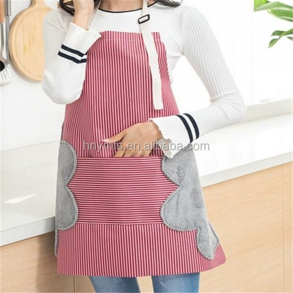 Quality manufacture custom adjustable shoulder strap lengths cooking multifunctional aprons kitchen aprons for sale
