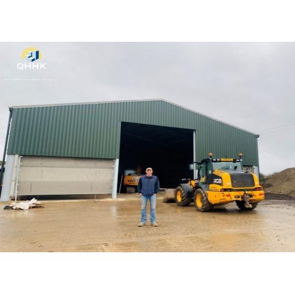 Quality QHHK Steel Farm Storage Buildings Lightweight Metal Agricultural Buildings for sale