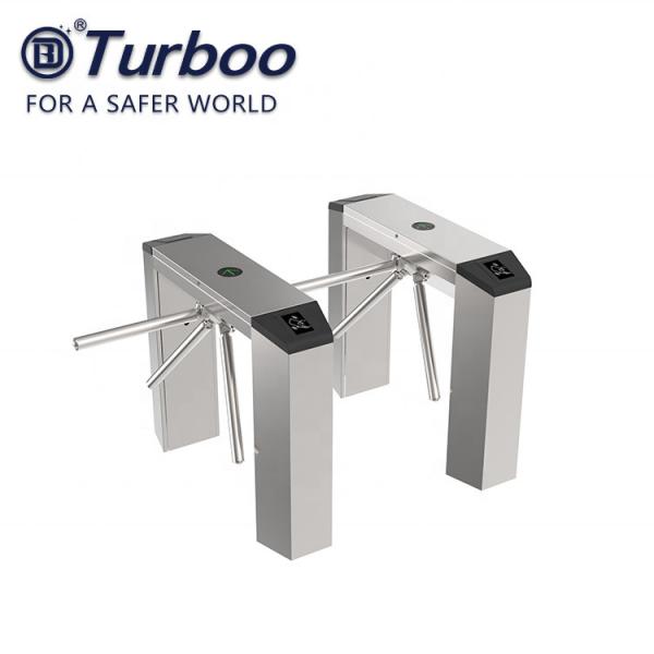 Quality Automatic Tri - Channel Playground Security Turnstile Gate With Card Reader for sale