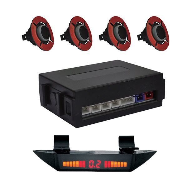 Quality 16mm Ultrasonic Truck Parking Sensors 0.3m Test Distance LED Display For Pick Up Truck for sale