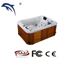 China Pure Acrylic Therapeutic Spa Hot Tub , Free Standing Hot Tub For 2 Persons Spa factory
