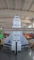 China Advertising Inflatable Model with rocket fire model factory