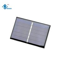 China ZW-8555-NEW Lightweight Mini Epoxy Solar Panel 3V Waterproof Portable Solar factory