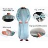 China Protective Medical Plastic Products Waterproof CPE Gown With Sleeves factory