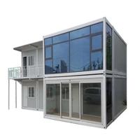 China Easy Assembled Flat Pack Container House Portable 20 ft Container Home and Affordable factory