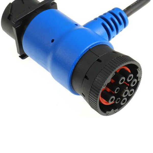 Quality 2.5M Heavy Duty J1939 Male To Female OBD Extension Connector Cable Ul Approved for sale