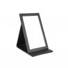 China Single Side Folding Makeup Mirror , Square Convenient Travel Vanity Mirror factory
