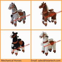 China Cute Little Mechanical Ride on Horse Ride on Pony, Riding Toys Walking Toy on Horse factory