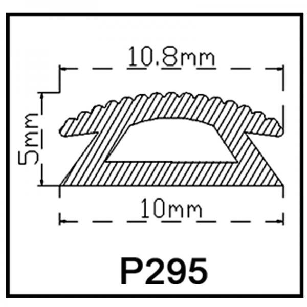 Quality Anti Sliding PVC Rubber Strip For Garment Hanger Bar Customizable for sale