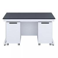 China Modular Medical Mobile Lab Workbench Mobile Laboratory Bench With Wheel factory
