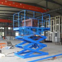 China 1T 3M Freight Elevator Goods Lift For Warehouse factory