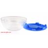 China 5Pcs Heat Resistant Preservation Glass Bowls Nested Dipping or Storage Bowls with Lids factory