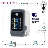 China 4G Wireless Portable Pulse Oximeter with APP Server Cloud Fingertip Oximeter Remote Patient Monitor for Old ODM OEM factory