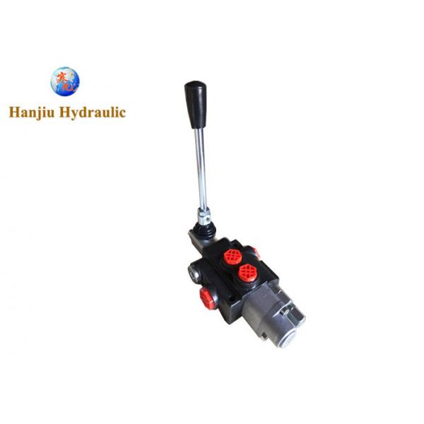 Quality Hydraulic Loader Control Valve One Spool 4way 3 Position Spring Center Spools With Handle And Float Spool for sale