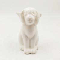 China Glazed Ceramic Animals White Creative Dog With Wings Figurine Hand Painted Collectible Dog Lover Gift Home Garden Decor factory