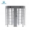 China 1.5mm Thickness SS304 Double Lane Full Height Turnstile factory