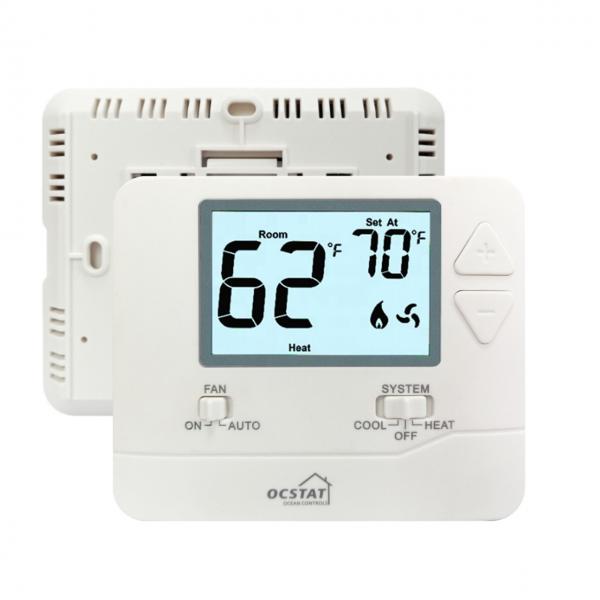 Quality Non Programmable HVAC  Thermostat Single Stage Battery - Powered for sale