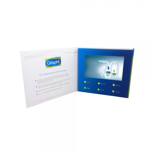 Quality 7inch USB LCD Video Brochure Card light operated For Advertising for sale