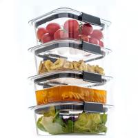 China BPA Free Food Storage Containers With Lids, Airtight, For Lunch, Meal Prep, And Leftovers factory
