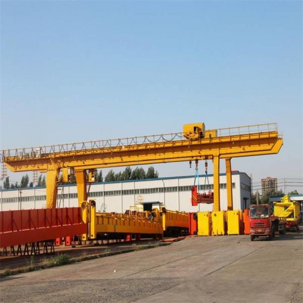 Quality 6-9M/Min Lifting Speed Box Girder Crane Electric Gantry Overhead Crane For Plant for sale