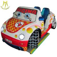 China Hansel coin operated kids ride machine video game racing car machine factory