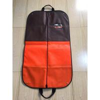 Quality Handle Suit Garment Bag Travel Colored Non Woven Printed With Clips 115*60 cm for sale