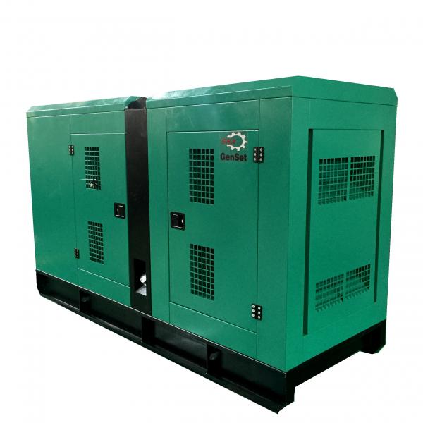 Quality 125kva Silent 100kw Electric Volvo Diesel Generator Set Low Noise for sale