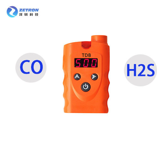 Quality H2S Personal Gas Detector / Handheld CO Meter 30s Warming Up Time For Steel Chemical for sale